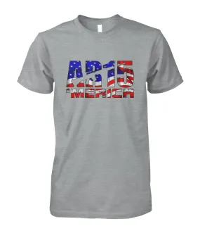 AR 15 MERICA tee shirt design