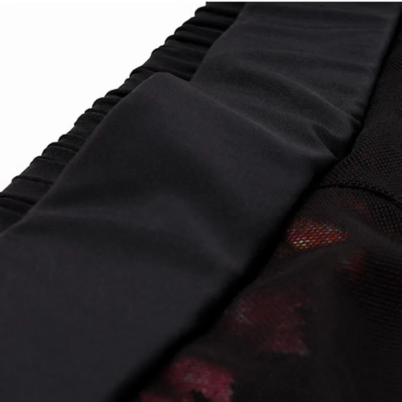 Bell Bottoms Floral Print  Latin/Ballroom Pants
