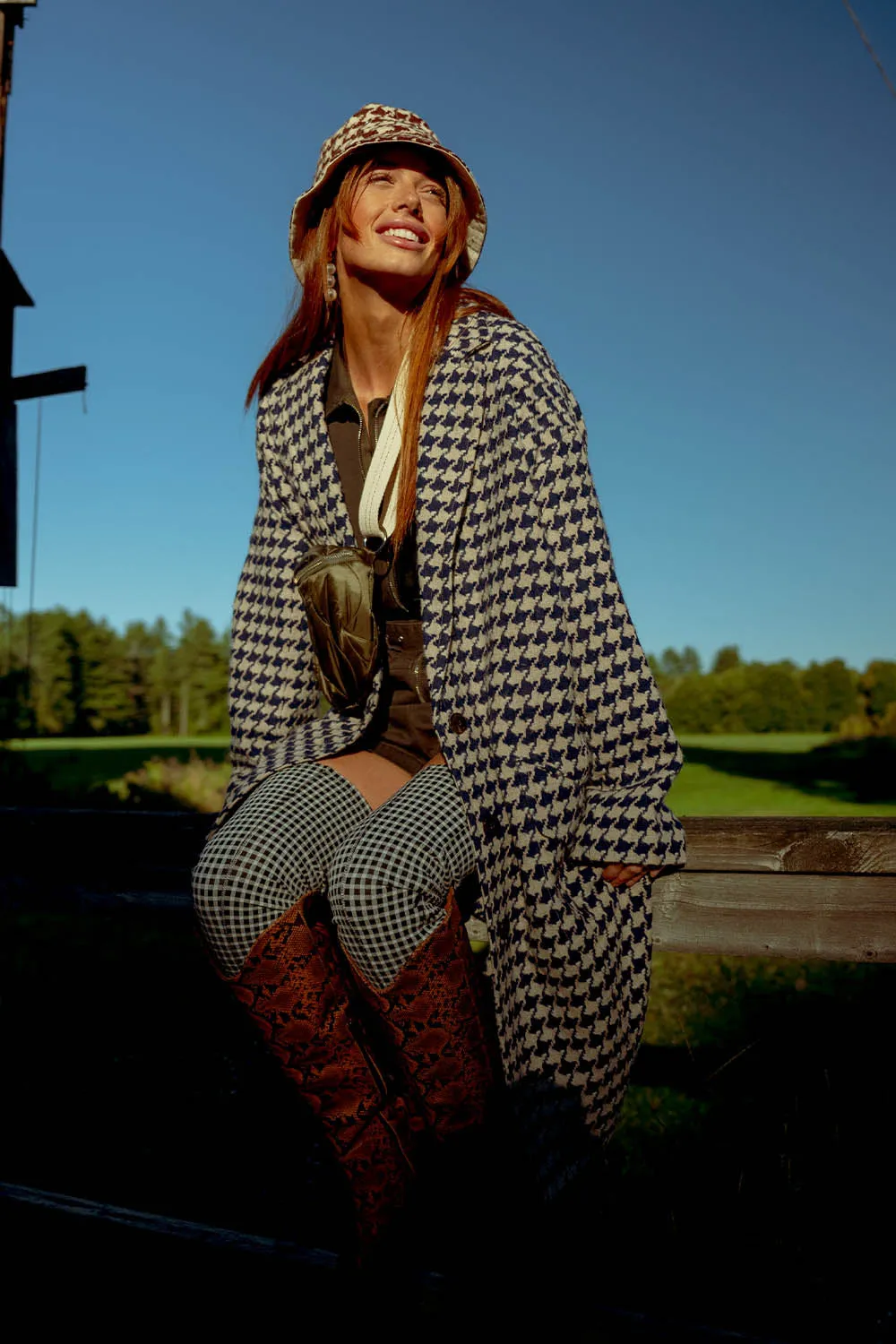 Bellerose- Claire Coat: Combo C
