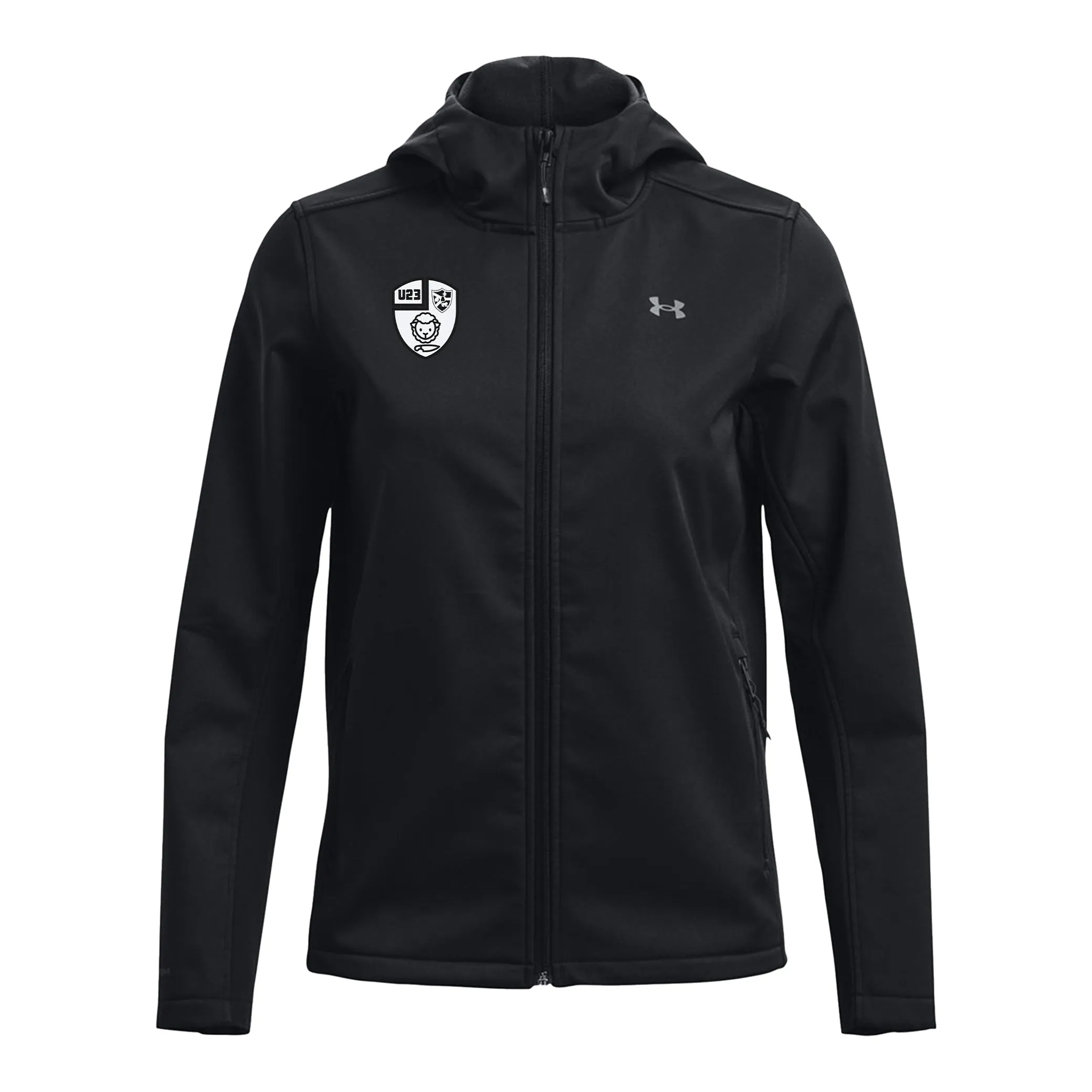 Black & Blue U23 Women's Coldgear Hooded Infrared Jacket