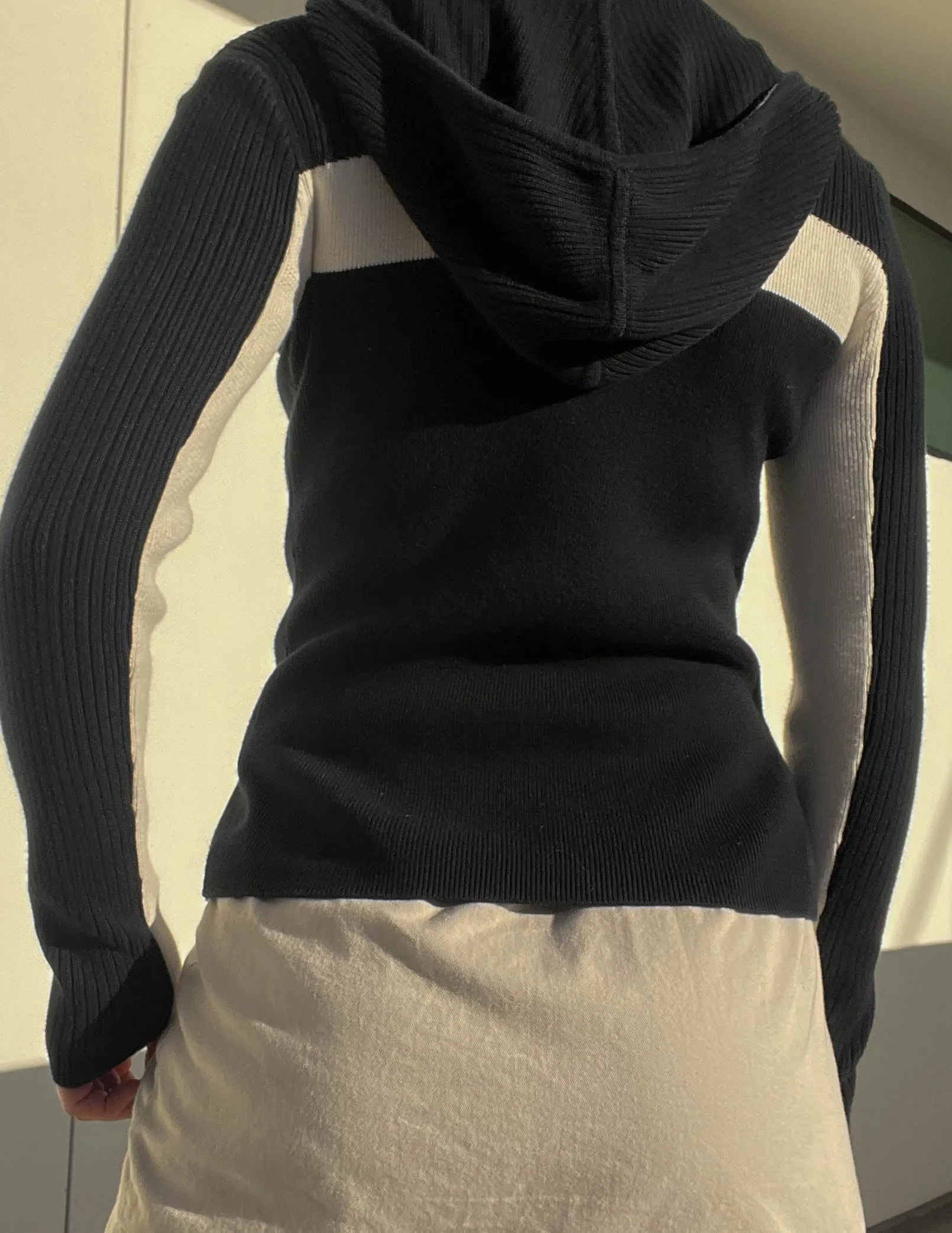 Black & White DKNY Knit (S)