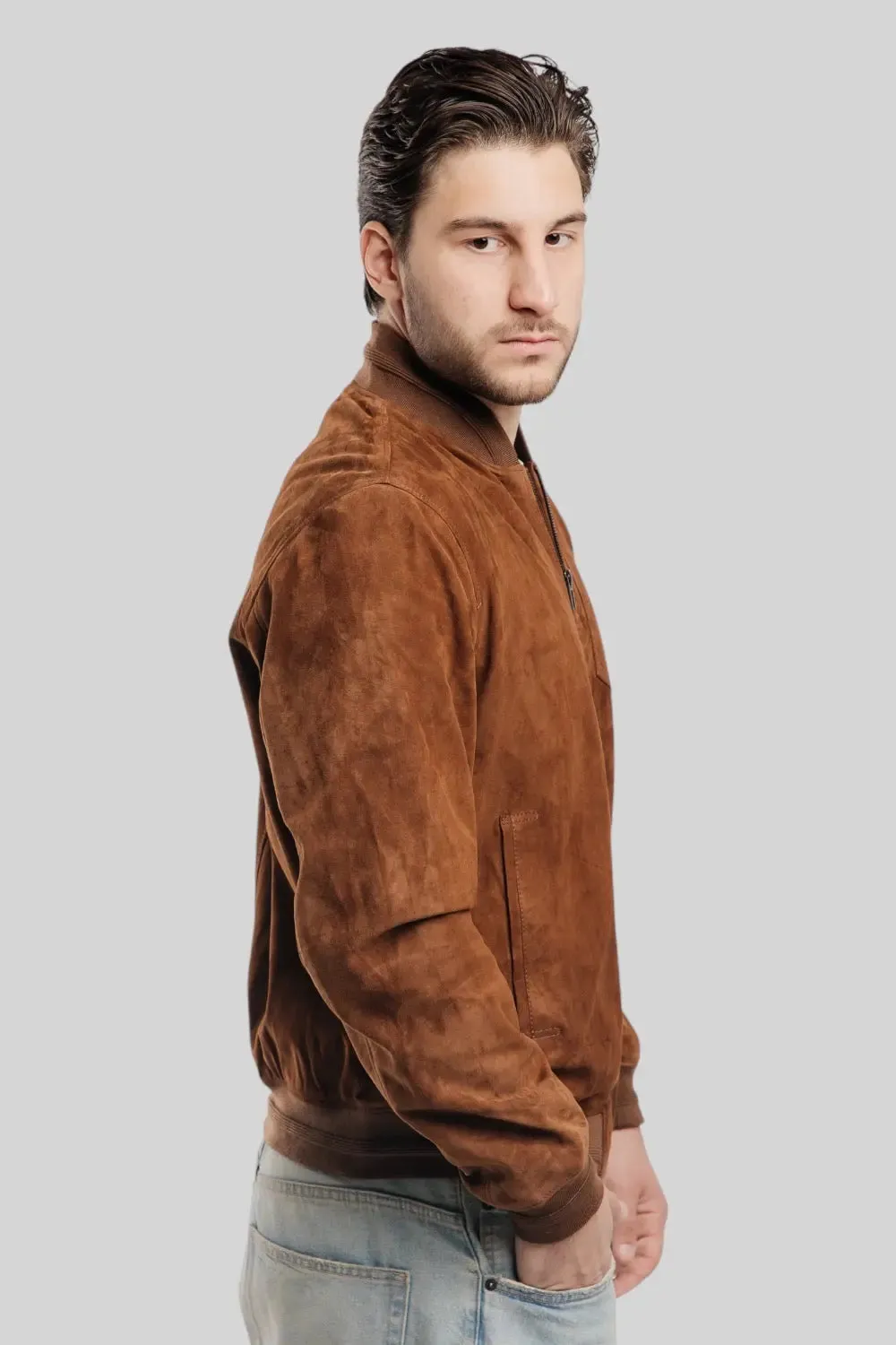 Breno Suede Leather Jacket