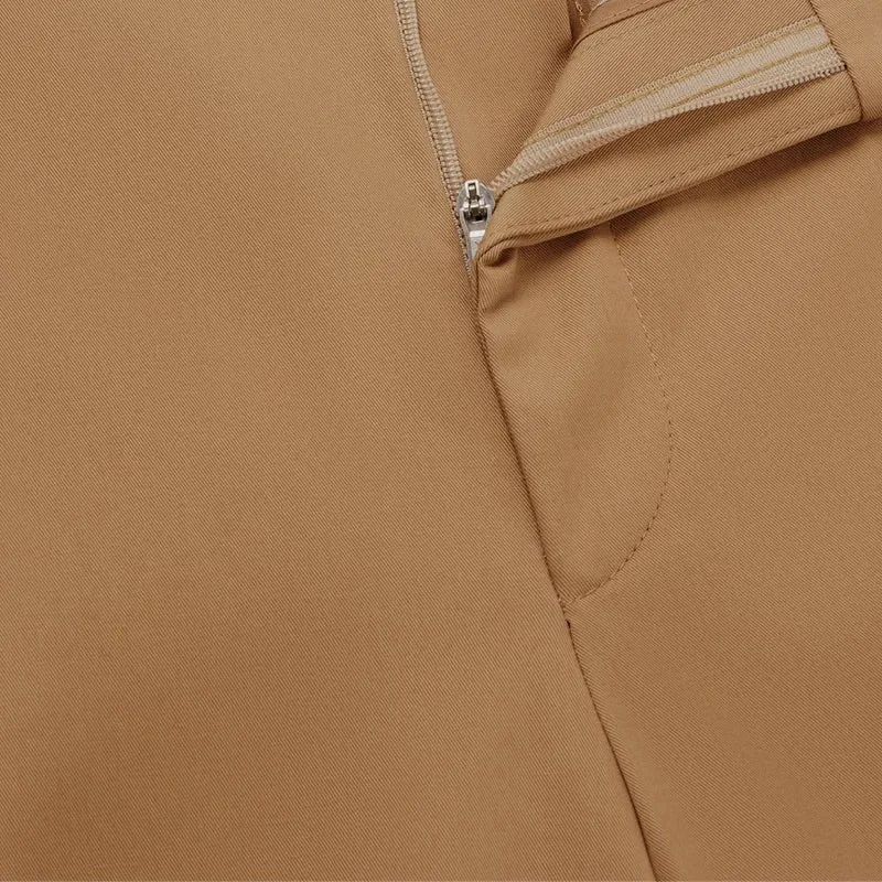 British Fashion Slim Fit Cotton Pants