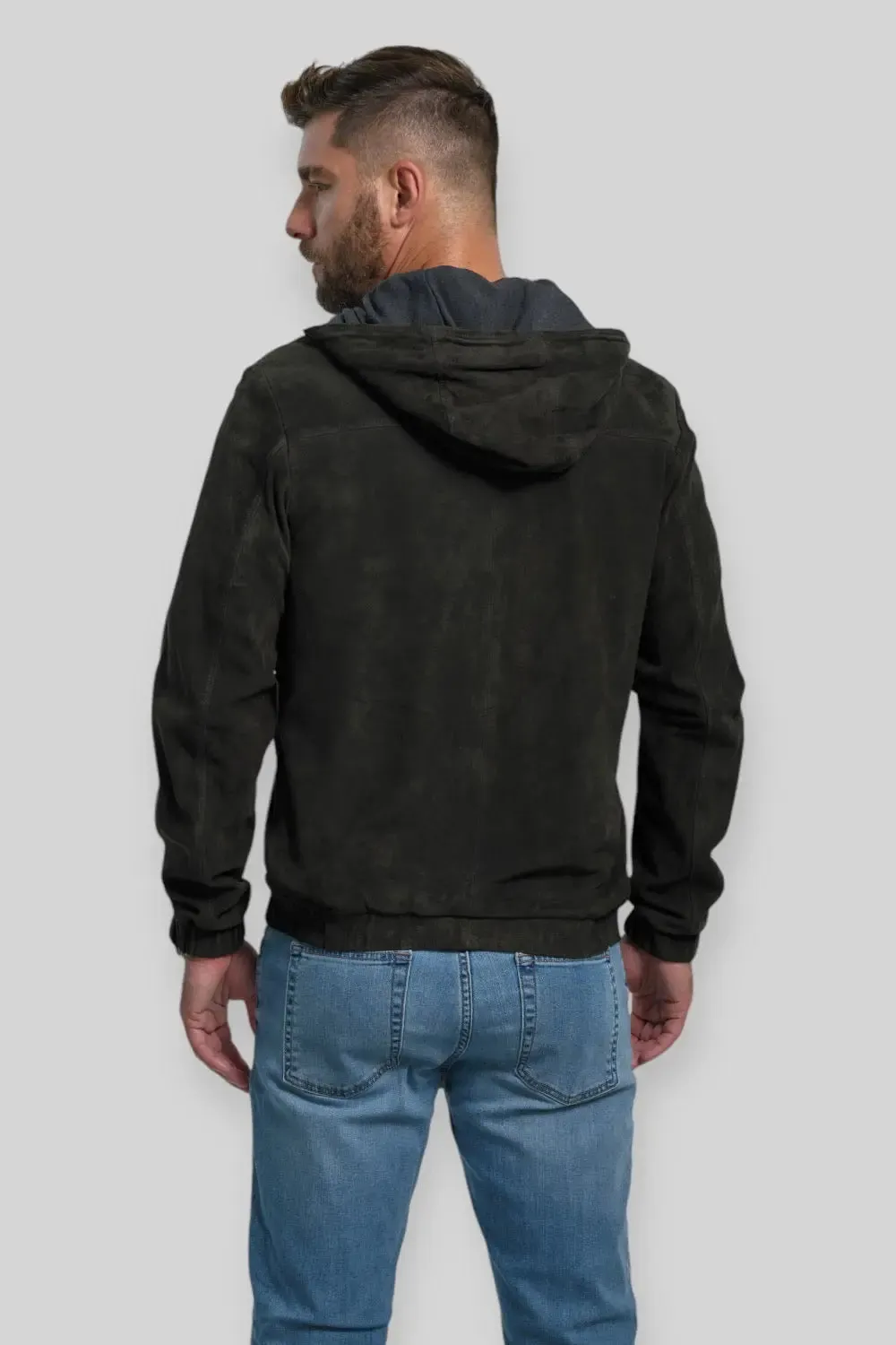 Cesare Suede Leather Jacket