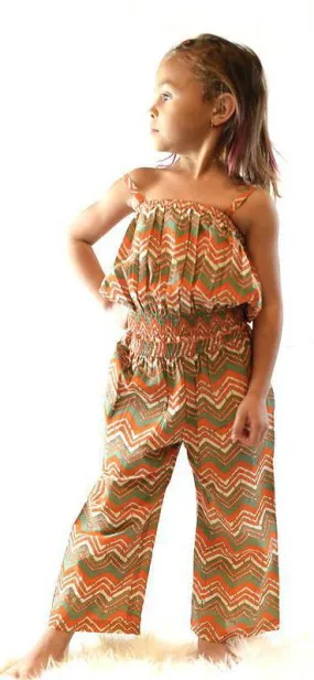 Chevron Top & Pants Set