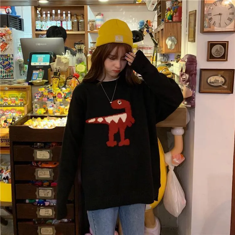 Cute Dinosaur Sweater