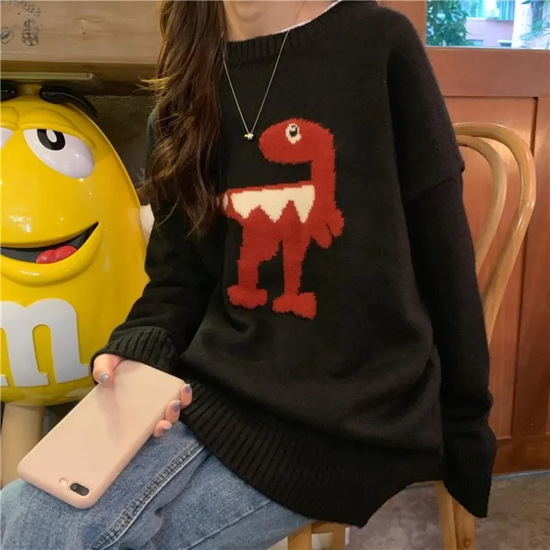 Cute Dinosaur Sweater