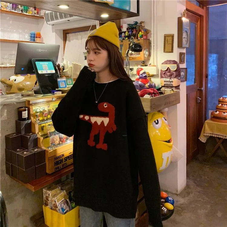 Cute Dinosaur Sweater