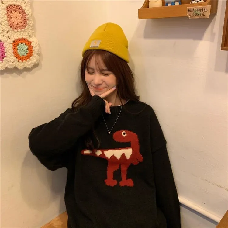 Cute Dinosaur Sweater
