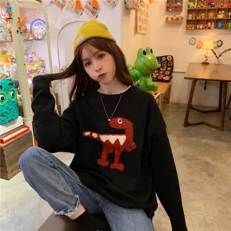 Cute Dinosaur Sweater