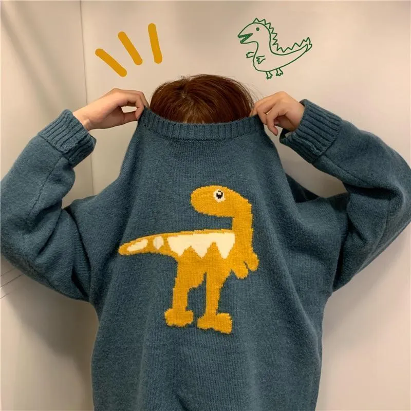 Cute Dinosaur Sweater