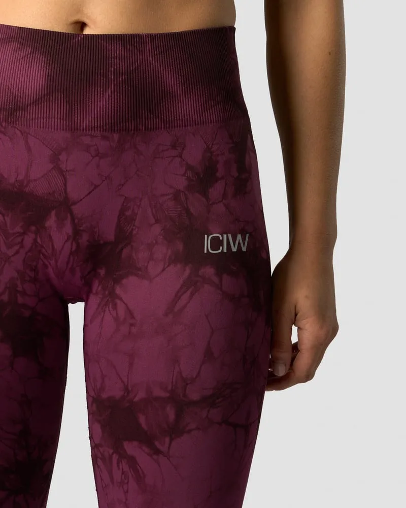 Define Seamless Tie Dye Tights