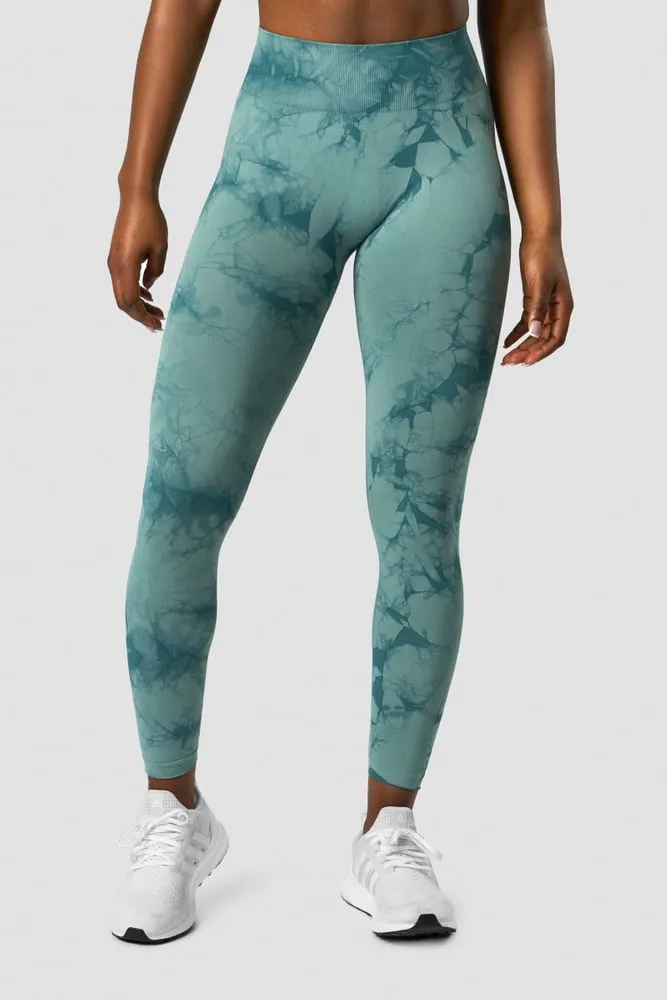 Define Seamless Tie Dye Tights