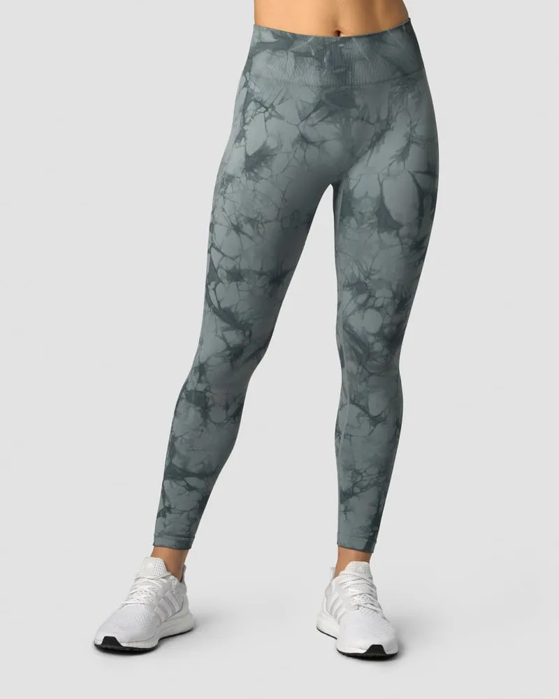Define Seamless Tie Dye Tights