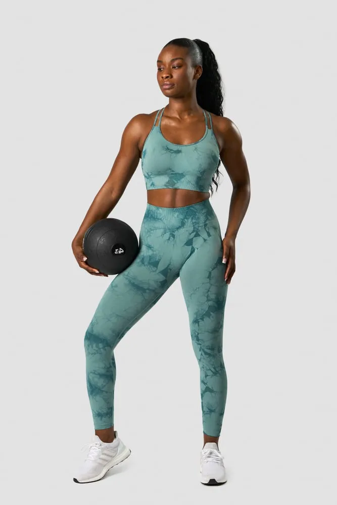 Define Seamless Tie Dye Tights