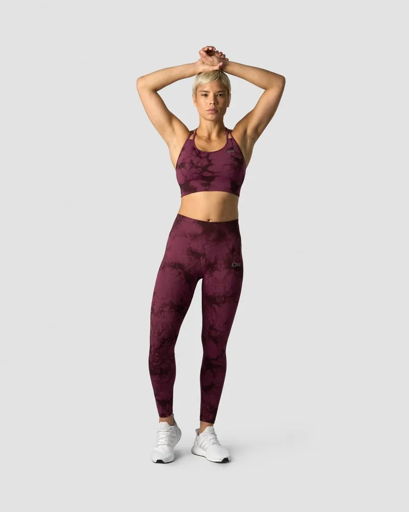 Define Seamless Tie Dye Tights