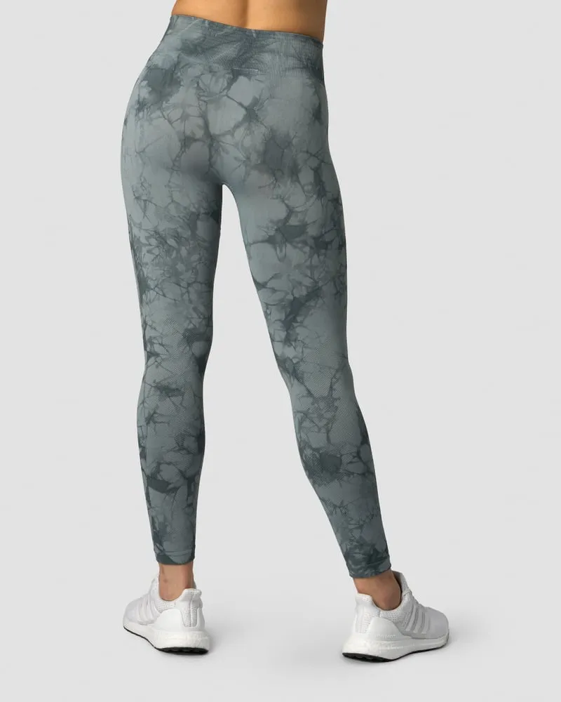 Define Seamless Tie Dye Tights