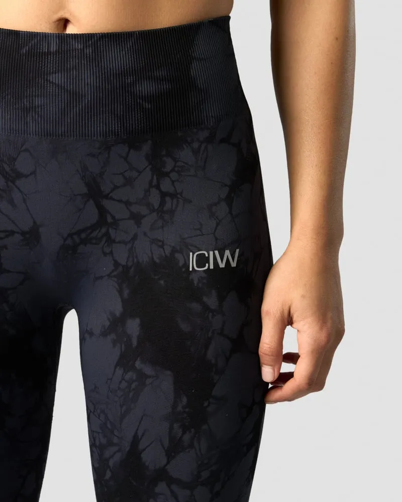Define Seamless Tie Dye Tights