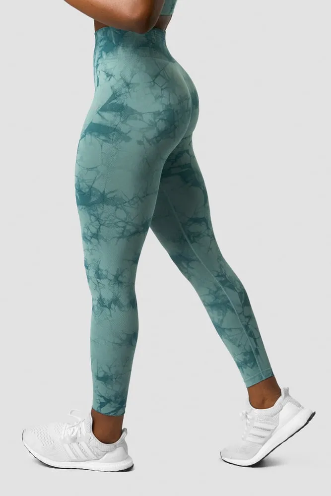 Define Seamless Tie Dye Tights
