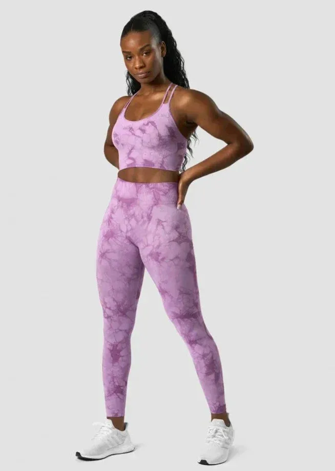 Define Seamless Tie Dye Tights