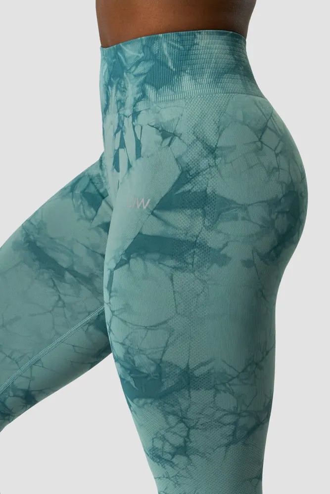 Define Seamless Tie Dye Tights