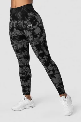 Define Seamless Tie Dye Tights