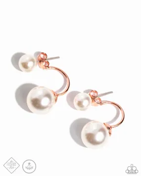 Earrings Daydreamy Dawn - Copper Ear jacket
