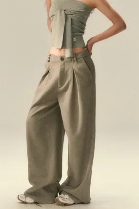Elegant Wool Dress Trousers