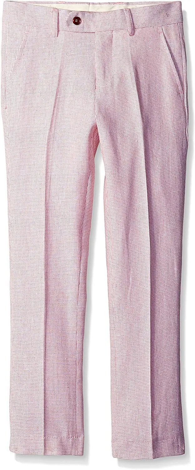 Isaac Mizrahi Boys' Textured Linen Pants - CLEARANCE - FINAL SALE