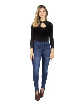 Jeans Mujer 3114 Otoño Invierno Azul