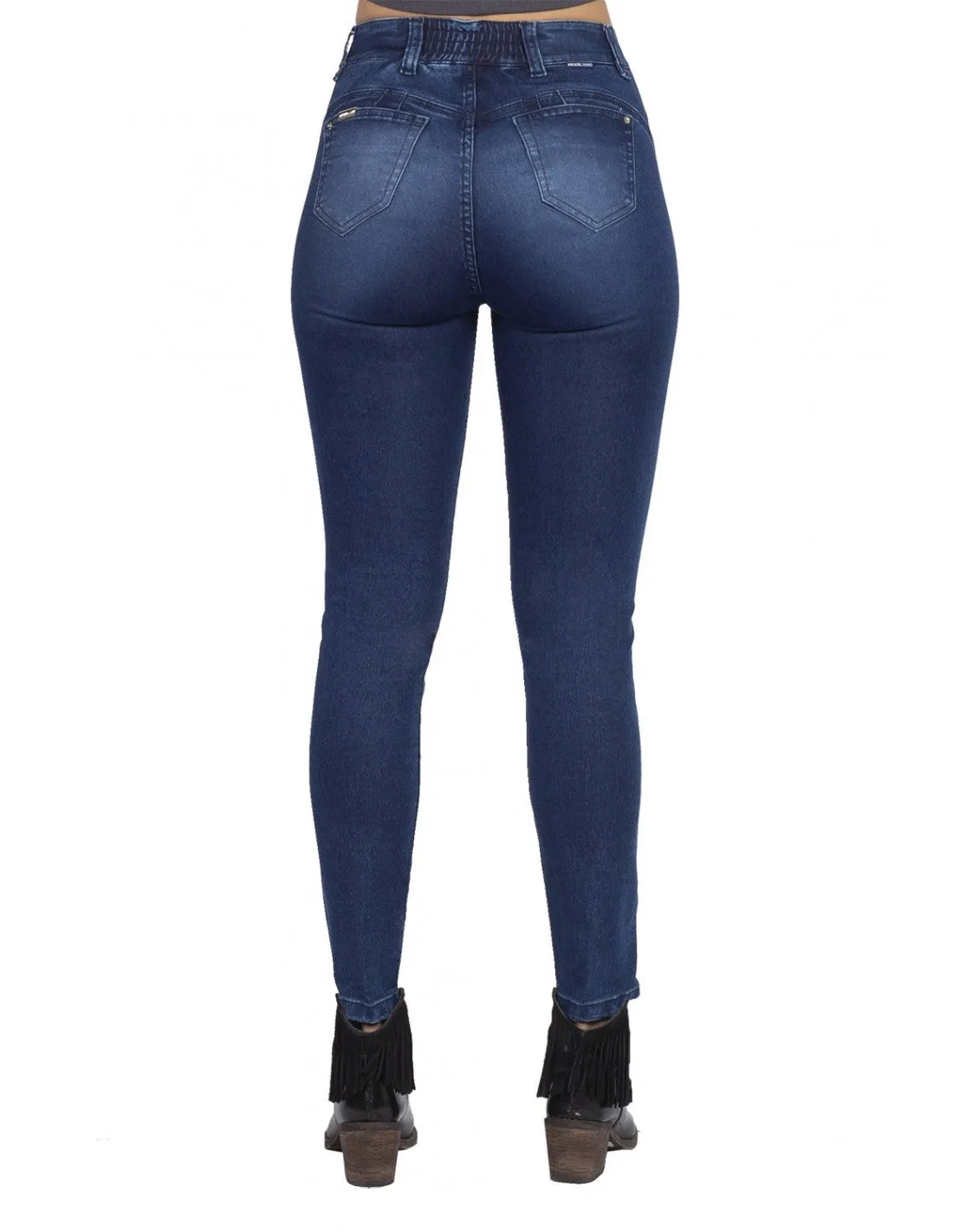 Jeans Mujer 3114 Otoño Invierno Azul