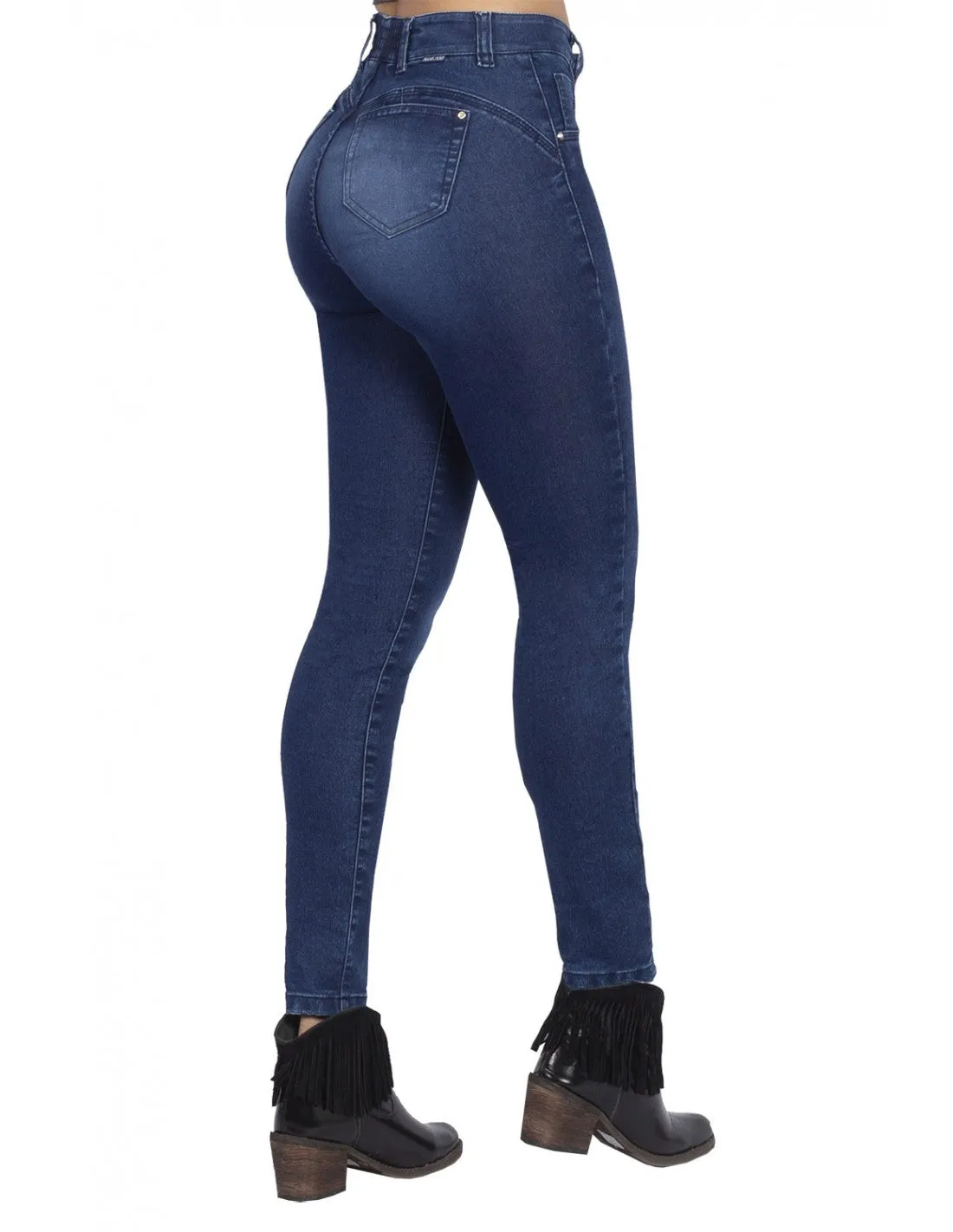 Jeans Mujer 3114 Otoño Invierno Azul