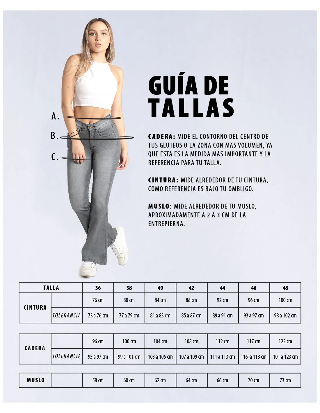 Jeans Mujer 3114 Otoño Invierno Azul