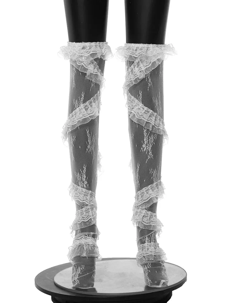 Lace Mesh Stocking