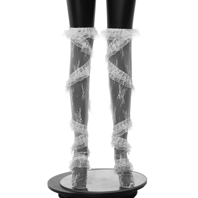 Lace Mesh Stocking