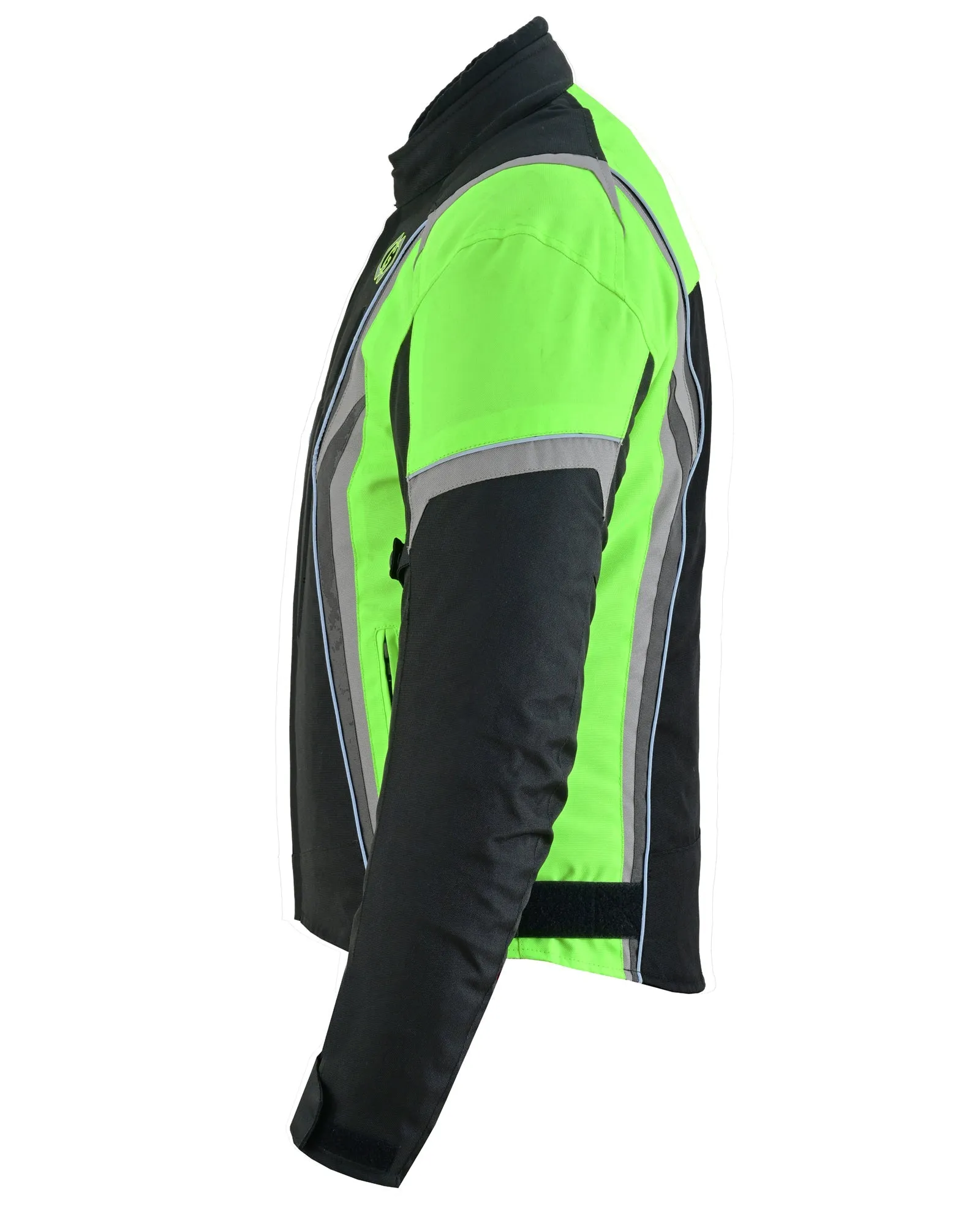 Mens Motorbike Waterproof Cordura Textile Jacket Motorcycle CE Armours