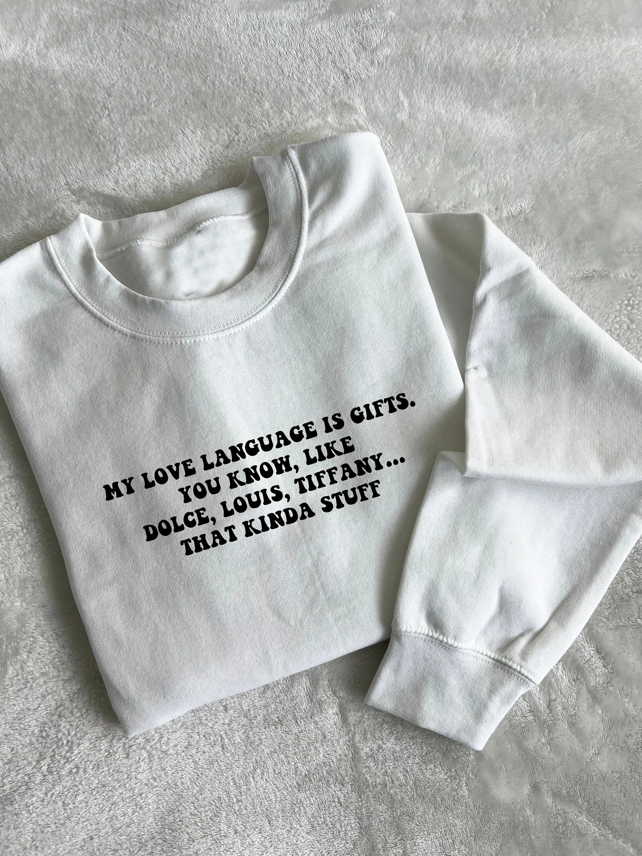 My Love Language Is Gifts Shirt