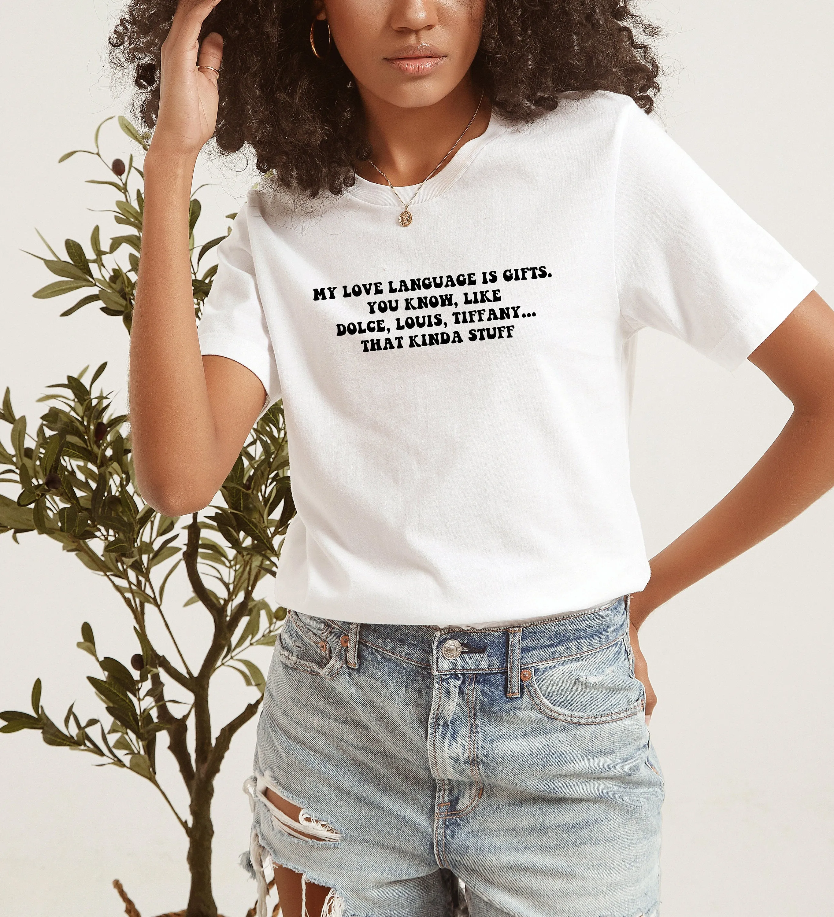 My Love Language Is Gifts Shirt