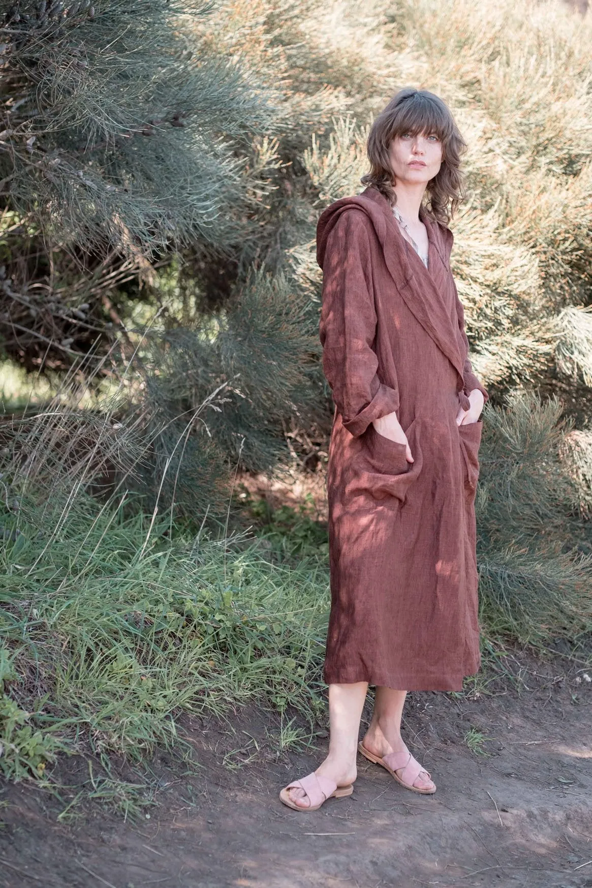 Nyssa hooded dress / jacket