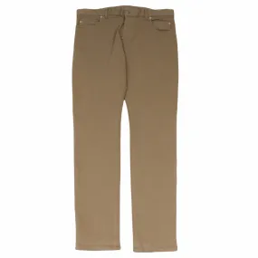 Olive Tan Slim Denim Jeans