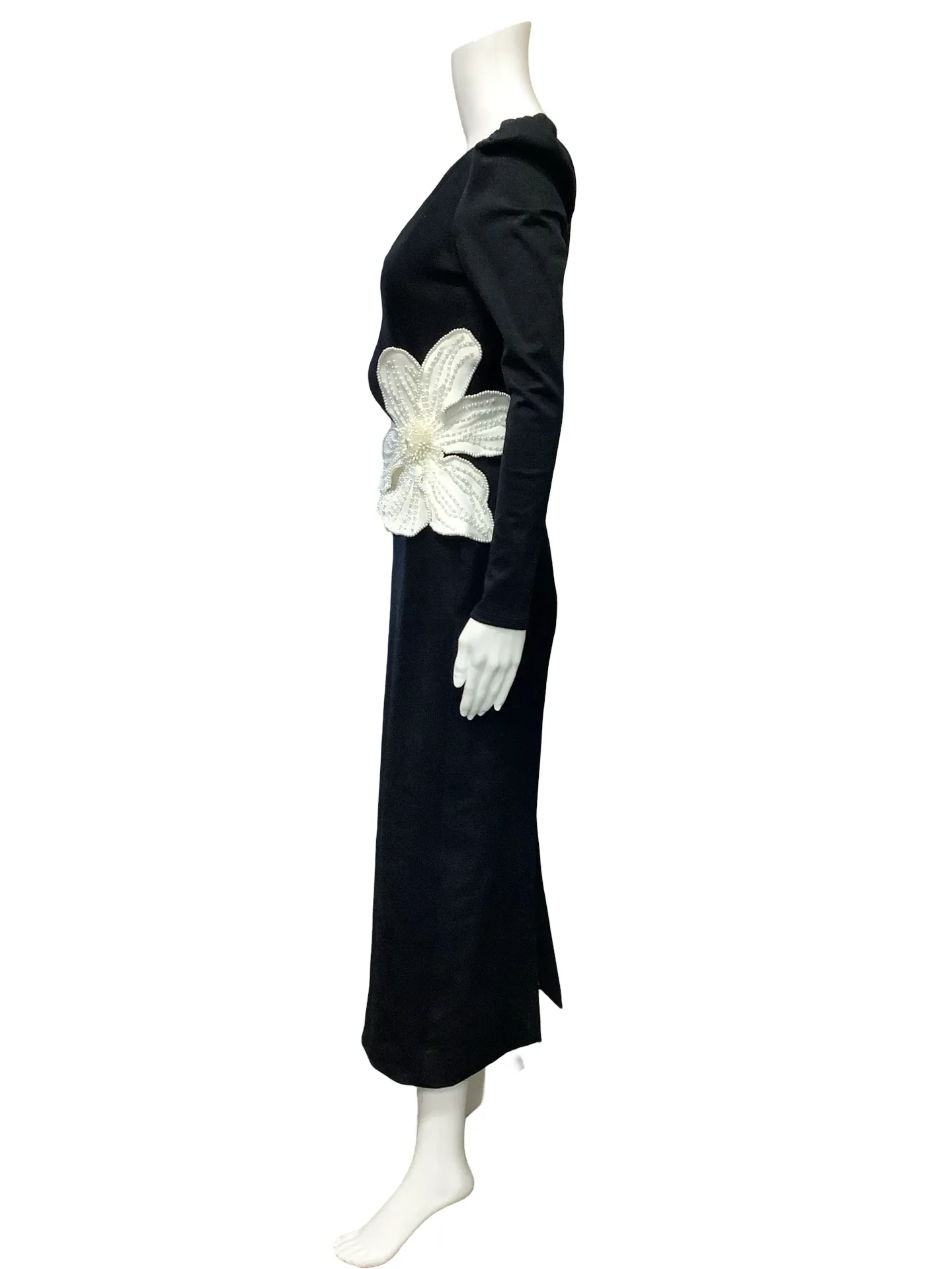 PatBO One Shoulder Maxi Length Dress Size: M
