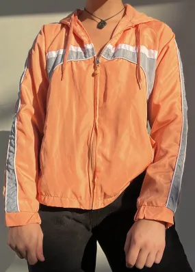 Peach Y2k Windbreaker (S-M)