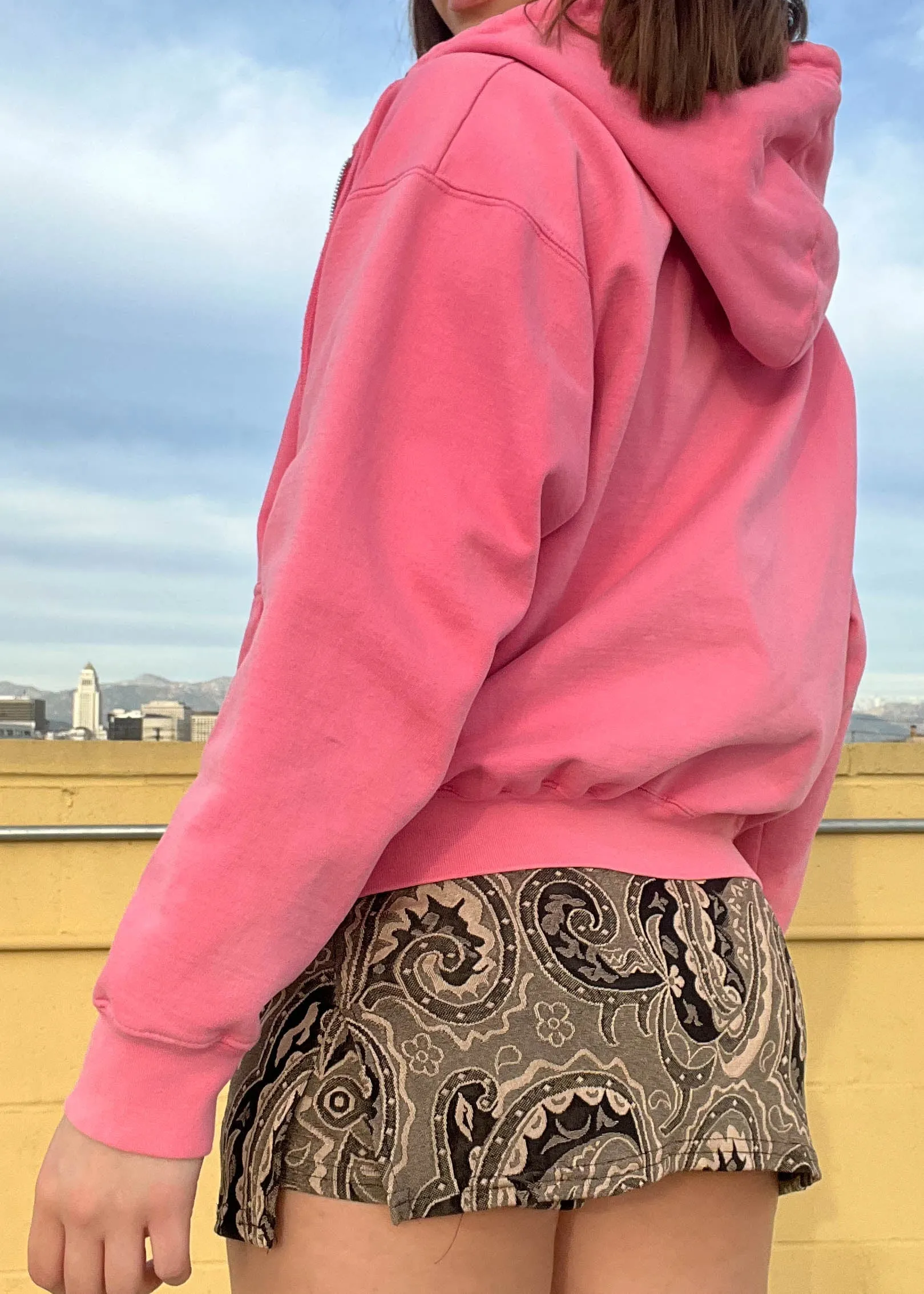 Pink Bike Week Zip Hoodie (S)