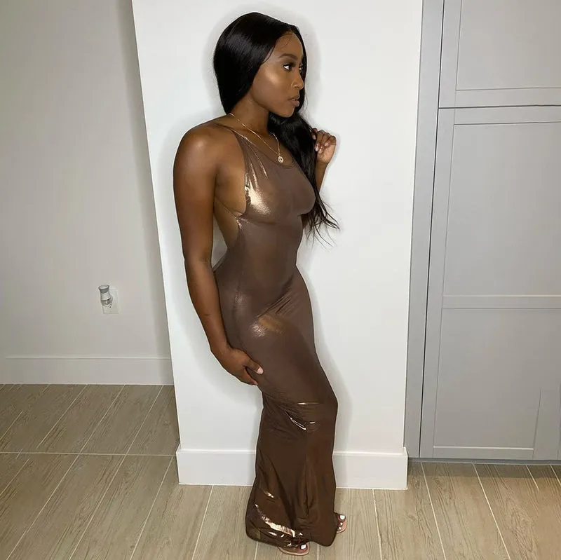 Right From The Start Long Dress
