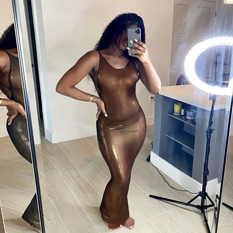 Right From The Start Long Dress