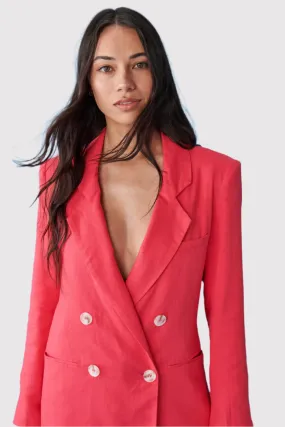 Rita Jacket in Bright Pink