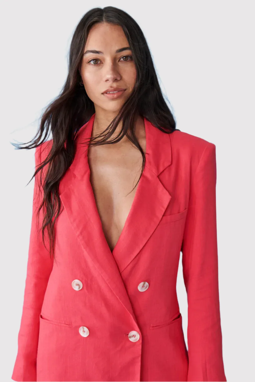 Rita Jacket in Bright Pink