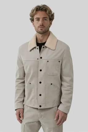 Rogério Suede Leather Jacket
