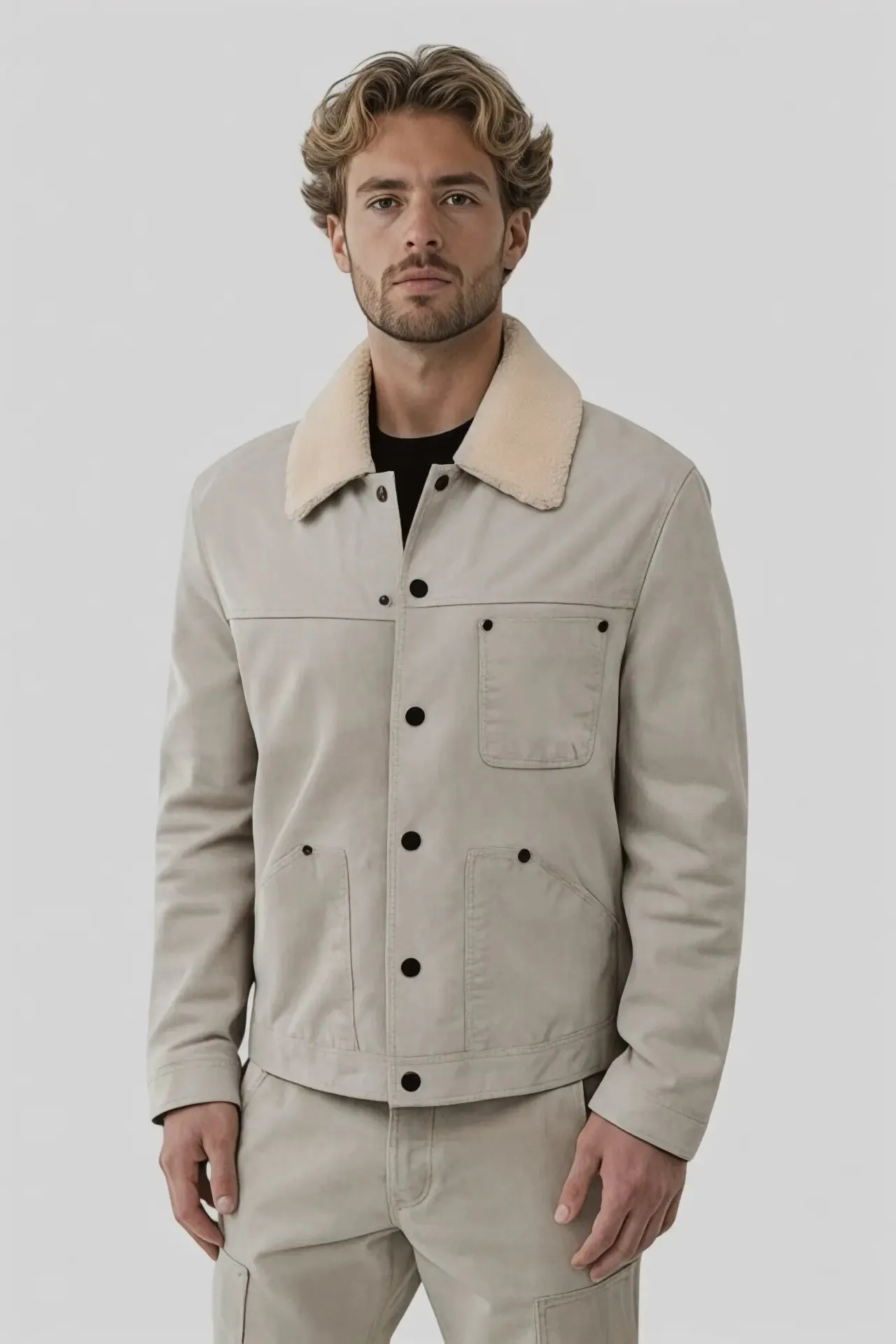 Rogério Suede Leather Jacket