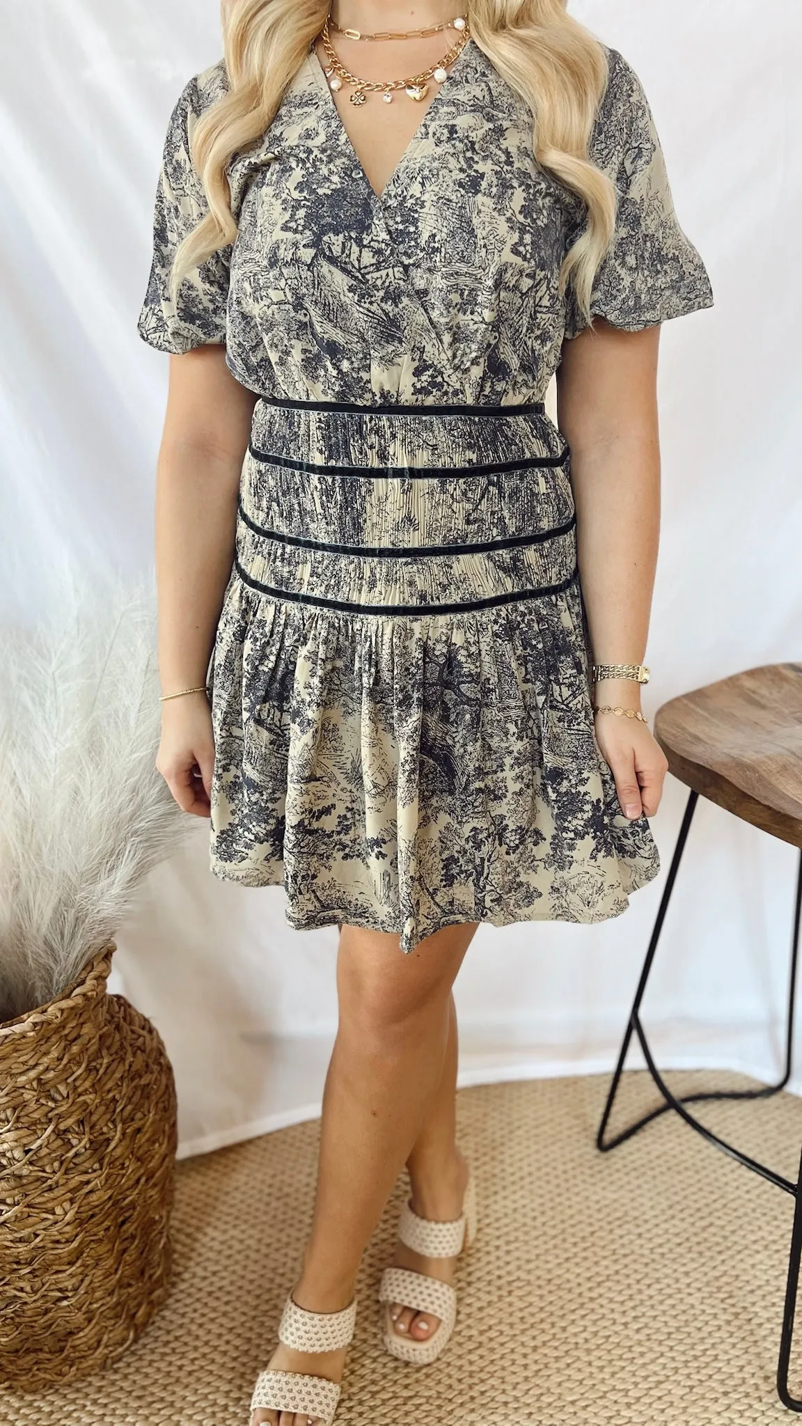 The Blue Mystery Dress